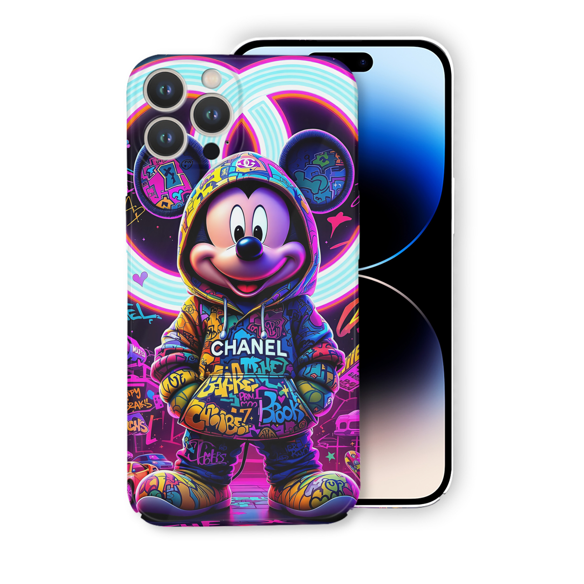 （画像用） ミッキーマウス Mickey Mouse 【iPhone 14シリーズ対応】ハードケース